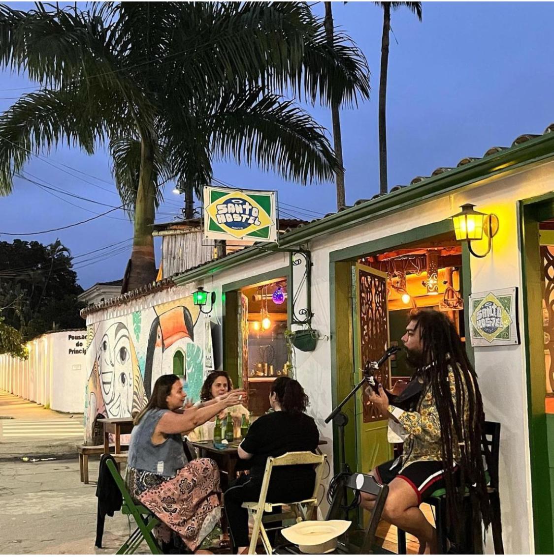 Paraty Santo Hostel Bar Экстерьер фото